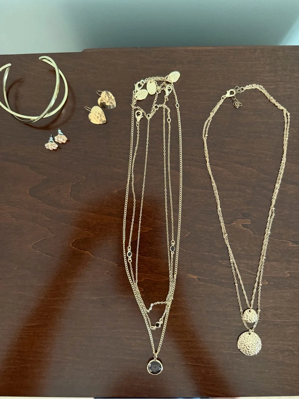 Gold Tone Jewelry - 7 pieces in all
